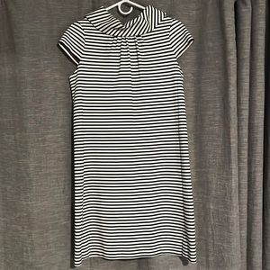 Medium Kate Spade Navy and White striped Blaise dress